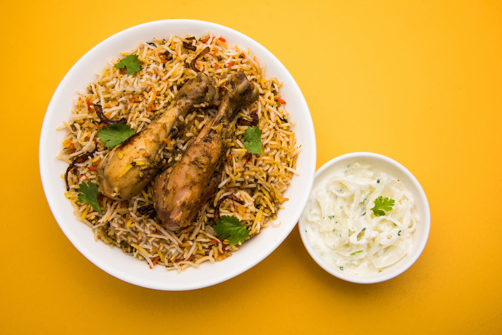 Hyderabadi Chicken Biryani